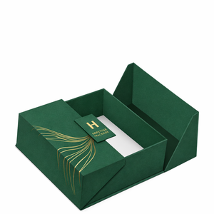 Caja Rígida Magnética para Perfume con Doble Puerta, Personalizada con Logotipo en Lámina Dorada, Fabricación Directa de Fábrica OEM ODM, Superventas - Product Image 5