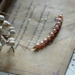 Simple Retro 925 <b>Silver</b> Plated 18K Gold Natural Powder Purple One-Character Collarbone <b>Chain</b> Design Smiling <b>Necklace</b> - Product Image 4