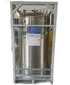 Tanque de almacenamiento de líquidos industrial, tanque de almacenamiento de oxígeno líquido, tanque de almacenamiento de gas