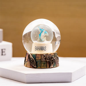 Animal marin 3D personnalisé souvenir animal de l'océan en résine poisson tortue poisson <span class=keywords><strong>Clown</strong></span> hawaïen/mexicain/Bahamas plage eau boule à neige - Product Image 6