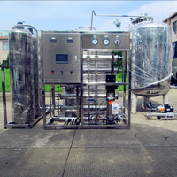 Usine de purification d'eau pour usines chimiques, équipement d'osmose inverse en acier inoxydable, fabricant d'équipements d'osmose inverse