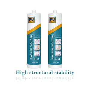 Pustar General Purpose Neutral Silicon Clear Silicone Sealant In Drums Wholesale Price