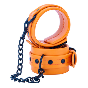 Haute qualité Bdsm jouets en cuir Bondage menottes <span class=keywords><strong>esclave</strong></span> Bdsm poignets pour mains et <span class=keywords><strong>pieds</strong></span> Sm Sex Toy produits menottes - Product Image 5