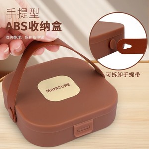 Manicure 7 Piece Set Stainless Steel Portable Nail Care Kit With Case For Home Use - Product Image 4