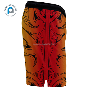 Shorts de basket-ball en maille Pure Rasta Maori en gros, ensembles d'uniformes de basket-ball par sublimation, maillot de <span class=keywords><strong>rugby</strong></span>, sweat-shirt à capuche - Product Image 5
