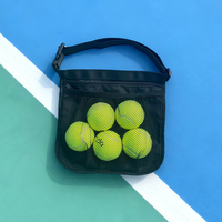 Porte-balles de tennis et pickleball de voyage, accessoire de rangement pour balles, sacoche de ceinture ou de hanche, pochette pour balles