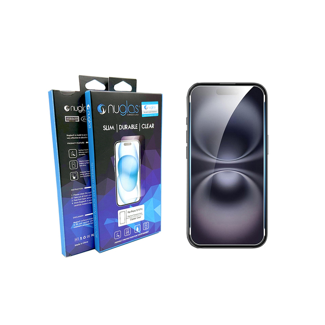 Cell Phone Anti Shock Smooth Touch Tempered Glass Screen Protector for iPhone 16 15 14
