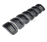 Grilles de radiateur avant Cherokee 2014-2018, noires et grises, neuves, OEM 6CY39XS9AC