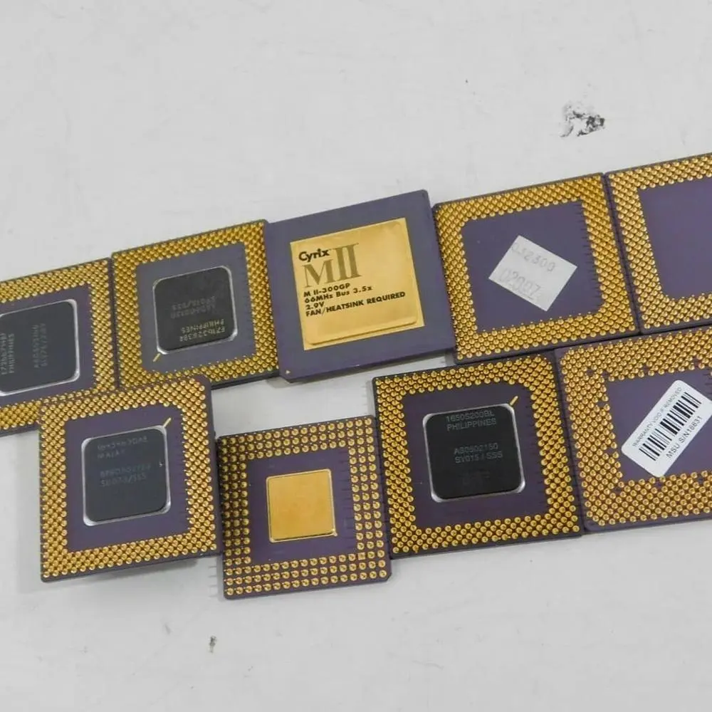 Whole Sale Pentium Pro Gold Ceramic CPU Scrap / High Grade CPU Scrap / Computers/ And Intel Ceramic Scrap For Sale