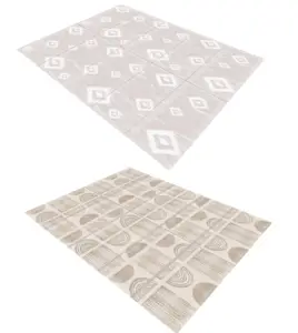 2024 plus récent tapis de jeu pliable en mousse XPE non toxique imperméable facile à nettoyer multifonctionnel confortable et sans danger pour les bébés