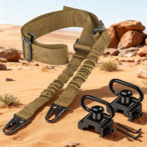 Cinturón Táctico para Entrenamiento al Aire Libre y Seguridad - Correa de Nailon Multifuncional para Armas con Correa Cruzada Ajustable - Product Image 2