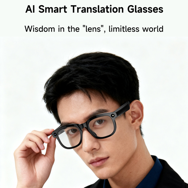 2026 New Q1 MAX AI Smart Glasses 8MP HD Camera 1080P Video Recording Sunglasses ChatGPT AI Translation BT Audio Eyewear