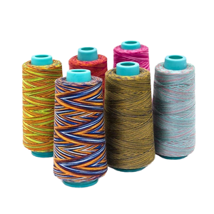 Bán buôn 100% polyester may chủ đề độ bền cao nhuộ<span class=keywords><strong>m</strong></span> <span class=keywords><strong>m</strong></span>ô hình 20/2 kích thước cho quần áo - Product Image 4
