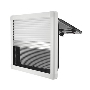 Fenêtre de caravane en verre acrylique avec cadre en aluminium E-Mark 700x400mm, fenêtre de remplacement pour camping-car, caravane, motorhome - Product Image 6