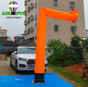 Airfun nổi bật và không thể nào quên 10ft 15ft 20ft vũ công không khí màu đỏ để trang trí - Product Image 3