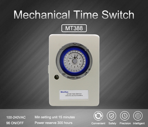 ManHua 100-240VAC 20A MT388 Interruptor Temporizador de Riego de Jardín - Product Image 4