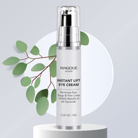 Élimination des poches pour les yeux, anti-poches noires coréen, resserrement instantanée, crème anti-cernes, 1 pièce