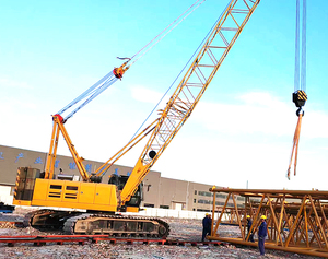 Xcmg המקורי xgc85 יד שנייה זחילה המנוף 85 טון בשימוש הסריג הידראולי בום מנוף למכירה - Product Image 3