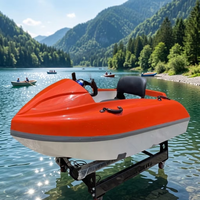 Jet ski électrique Shark 18KW en fibre de verre avec une vitesse maximale de 50 km/h, 1 place