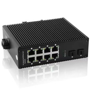 สวิตช์ PoE แบบจัดการอุตสาหกรรมสำหรับการจัดการผ่านเว็บ รองรับมาตรฐาน IP40 ระดับ Layer 3 พร้อมพอร์ต RJ45 8 ช่อง 10/100/1000M และพอร์ต SFP 2 ช่อง ความเร็ว 2 กิกะบิต - Product Image 1