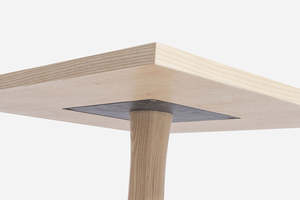 Modern <b>Solid</b> <b>Wood</b> Dining <b>Table</b> Square Coffee <b>Table</b> Small Living Room <b>Table</b> Restaurant Furniture - Product Image 3