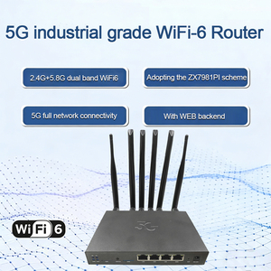 Router CPE OpenWRT AX3000 MTK7981B WIFI6 5G con Ranura para Tarjeta SIM, <span class=keywords><strong>4</strong></span> Puertos LAN, Router Inalámbrico Wifi, Punto de Acceso Móvil - Product Image 1