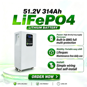 แบตเตอรี่ลิเธียมแบบเรียงซ้อนได้ DDP 51.2V 5Kwh 11Kwh 16Kwh 20Kwh 32Kwh ชุดแบตเตอรี่พลังงานแสงอาทิตย์ 48V 200Ah 300Ah 314Ah - Product Image 3