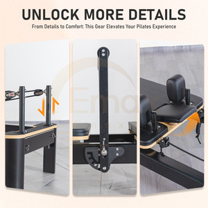Máquina de <span class=keywords><strong>Pilates</strong></span> Reformer Profesional de Aluminio para Equilibrio y Fitness, <span class=keywords><strong>Precio</strong></span> para Estudio de Yoga - Product Image 3