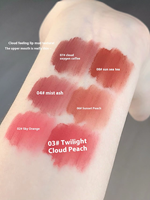 Lipstik Mini Matte kustom Label pribadi grosir cairan Makeup kualitas tinggi produk kosmetik Lip Gloss tahan lama untuk wanita