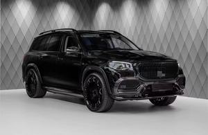 Kit carrosserie en fibre de carbone style BS pour Mercedes <span class=keywords><strong>Maybach</strong></span> <span class=keywords><strong>GLS480</strong></span> 600, nouveau diffuseur avant amélioré, spoiler, capot, widebody 2019- - Product Image 2