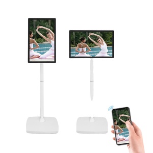 Televisor Portátil Inteligente con Pantalla Táctil de 32 Pulgadas, 4 GB de ROM, 64 GB de RAM, Recargable, con Ruedas - Product Image 1