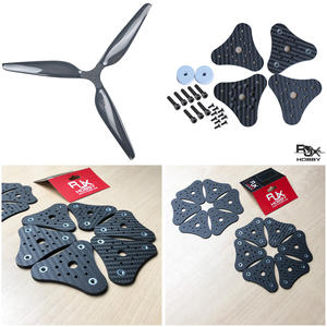 RJX CW CCW Set baling-baling lipat serat karbon <span class=keywords><strong>3</strong></span> bilah 30x10.5 inci untuk Drone UAV UAS - Product Image 6