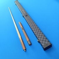 Maßgefertigtes 3/4 Billard-Queue-Etui, Snooker-Queue-Box mit Personalisiertem Farbdesign und OEM-Logodruck