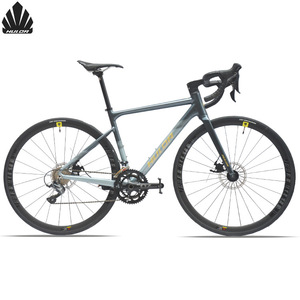 Bicicleta de Carretera con Cuadro de Aleación de Aluminio, 18 Velocidades, <span class=keywords><strong>Eje</strong></span> de Buje con Frenos de Disco Delanteros y Traseros, Cableado Interno Completamente Oculto, 700C - Product Image 4