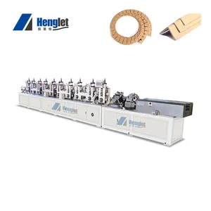 High Speed 40 to 60 meters per min L shape craft paper edge protector corner board making machinery production line