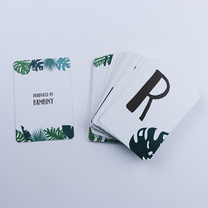 Пользовательские Оптовые чувственные фонарики, эмоции, флэш-карты для малышей, Обучающие флэш-карты для обучения, печать детских памяти - Product Image 4