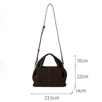 Designer-Handtaschen 2026 Hochwertige Wildleder-Crossbody-Tasche Vielseitig Wasserdicht Individuelles OEM-Logo Großhandel Direkt ab Werk