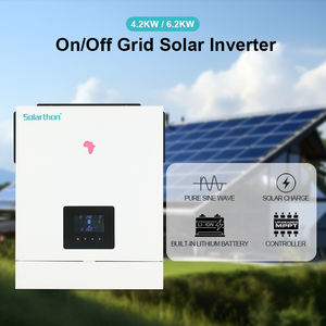 Inverter Solare Off-Grid Solarthon Energy 25.6V 51.2V 4.2KW Monocristallino MPPT con Batteria agli Ioni di Litio, Sistema Energetico Solare 230V - Product Image 1