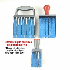 Diy Hand Numbering Tool Rubber Number <strong>Stamp</strong> <strong>Roller</strong> for Item and Carton Marker Muti Digits and Sizes - Product Image 3