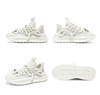 Zapatillas Deportivas Bajas para Hombre, Ergonómicas, con Soporte para el Pie, Resistentes al Desgaste, para Correr Largas Distancias, Uso Diario