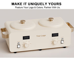 Calentador de Cera Doble Lifestance, Superventas, para Depilación sin Dolor, Máquina Calentadora de Cera para Manos, Cuerpo y Pies - Product Image 2