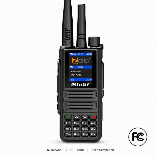 BinQi BQ-889 4G PoC Radio UHF VHF Walkie Talkie 8W Long Range PTT SIM Card Android Two Way Radio GPS Manufacturer