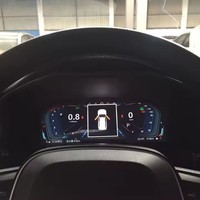 Cluster Digital 12.3 inci untuk Toyota RAV4 2020 mobil, Odometer dasbor instrumen Panel kecepatan Meter LCD pemutar Multimedia