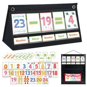 Cartes de nombres éducatives de poche pour tout-petits, pour l'école à domicile, fournitures de classe, apprentissage essentiel, bureau, école - Product Image 2
