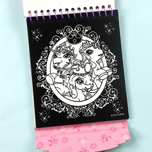 Spirale Regalo Dei Capretti di Disegno Set di Commercio All'ingrosso Unicorn Personalizzato Libro Da Colorare Con Adesivi E Colorato Makers - Product Image 6