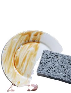 Éponge carrée en pulpe de bois pour le nettoyage de cuisine, haute absorption, pour le brossage des bols et le lavage des cotonnades - Product Image 4
