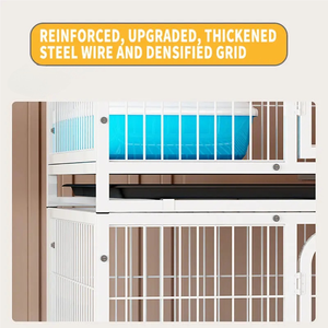 Vente en gros de cages pour animaux de compagnie en fil métallique soudé, 3 étages, 6 portes, plusieurs tailles, pour l'élevage de chats, <span class=keywords><strong>grande</strong></span> <span class=keywords><strong>cage</strong></span> pour chat, petite <span class=keywords><strong>cage</strong></span> pour chat - Product Image 6