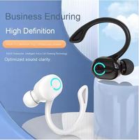 Casque sans fil intra-auriculaire S10, nouveau design, batterie LED, écouteurs HIFI avec clip d'oreille sportif, casque et chipset BT JL X8