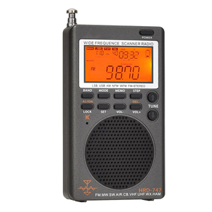 HRD-747 HRD747 Máy Quét Tần Số Rộng Âm Thanh Nổi Nhỏ Gọn Cầm Tay LSB USB Air CB VHF UHF WX FM MW SW Radio Có Ghi Nhớ - Product Image 1