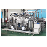 Mini ligne de stérilisation UHT de laboratoire Machine de stérilisation Usine de traitement du lait UHT à petite échelle